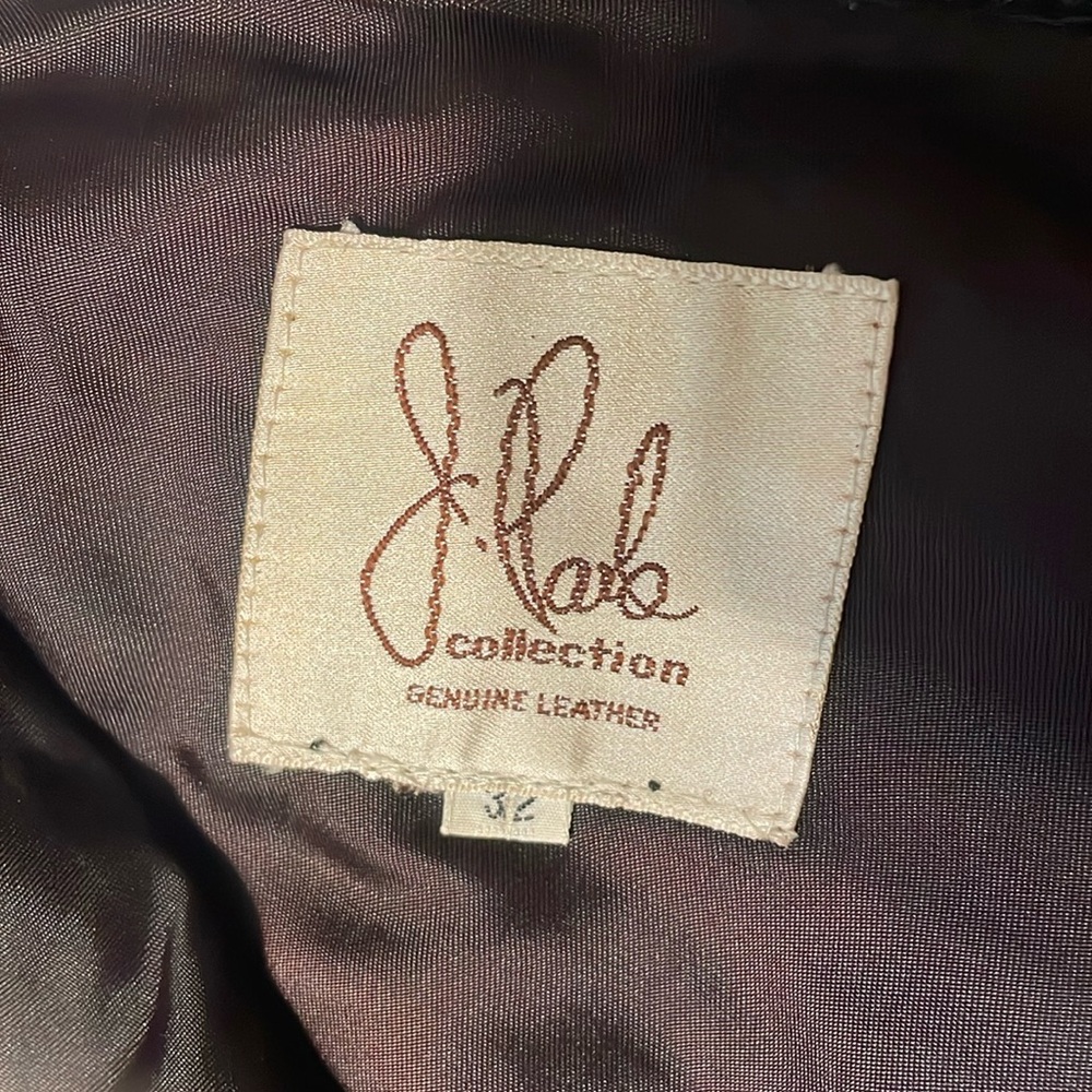 Genuine leather man pants